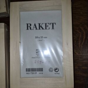 Ikea Unfinished Pine  frames,  packages of three